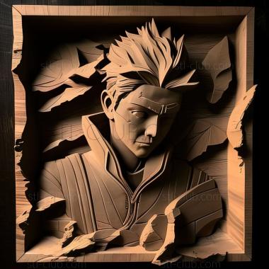 3D model Shikamaru Nara FROM NARUTO (STL)